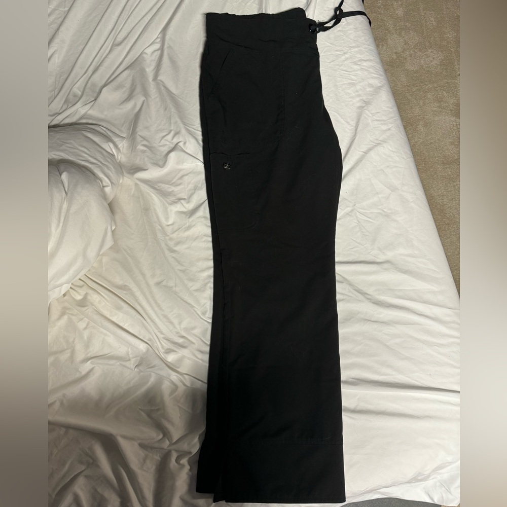 Greys anatomy black scrub pants